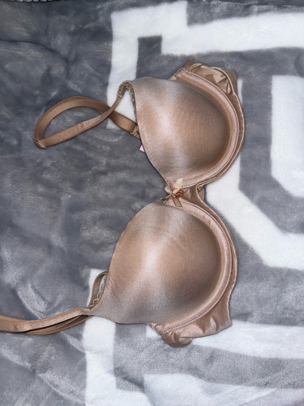 Victoria's Secret Bronze Shimmer Padded Underwire Bra